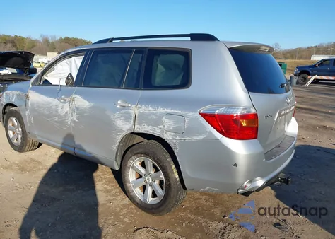 2008 Toyota Highlander from USA, damaged, VIN JTEES41A482090005